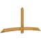 Ekena Millwork Bellingham Rough Sawn Timber Gable Bracket, Western Red Cedar, 108"W x 45"H x 2"D x 6"F, 10/12 Pitch GBW108X45X0206BEL00RWR - alternate 2